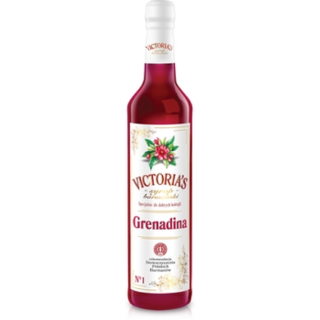Syrop barmański grenadina Victoria Cymes 490ML